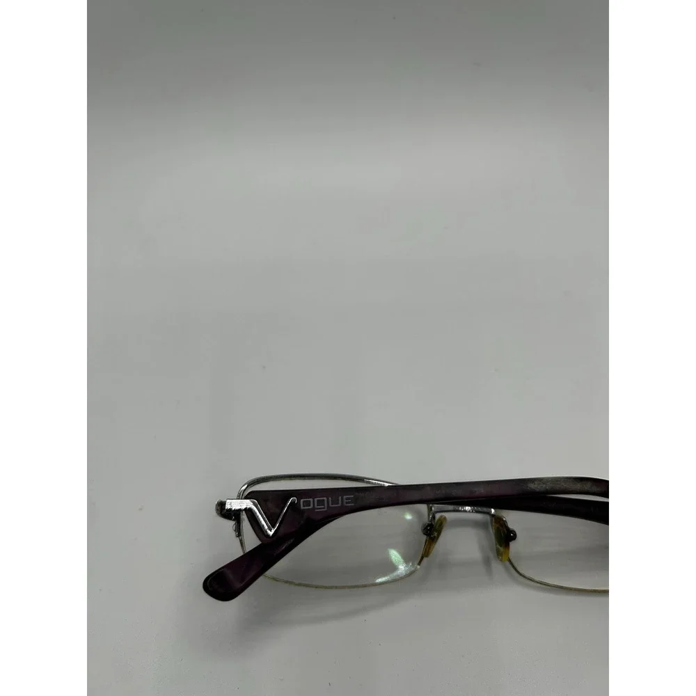 Vogue VO 3686 612 Purple Eyeglasses‎ Frames 50-18-135 Semi-Rimless w/ Case